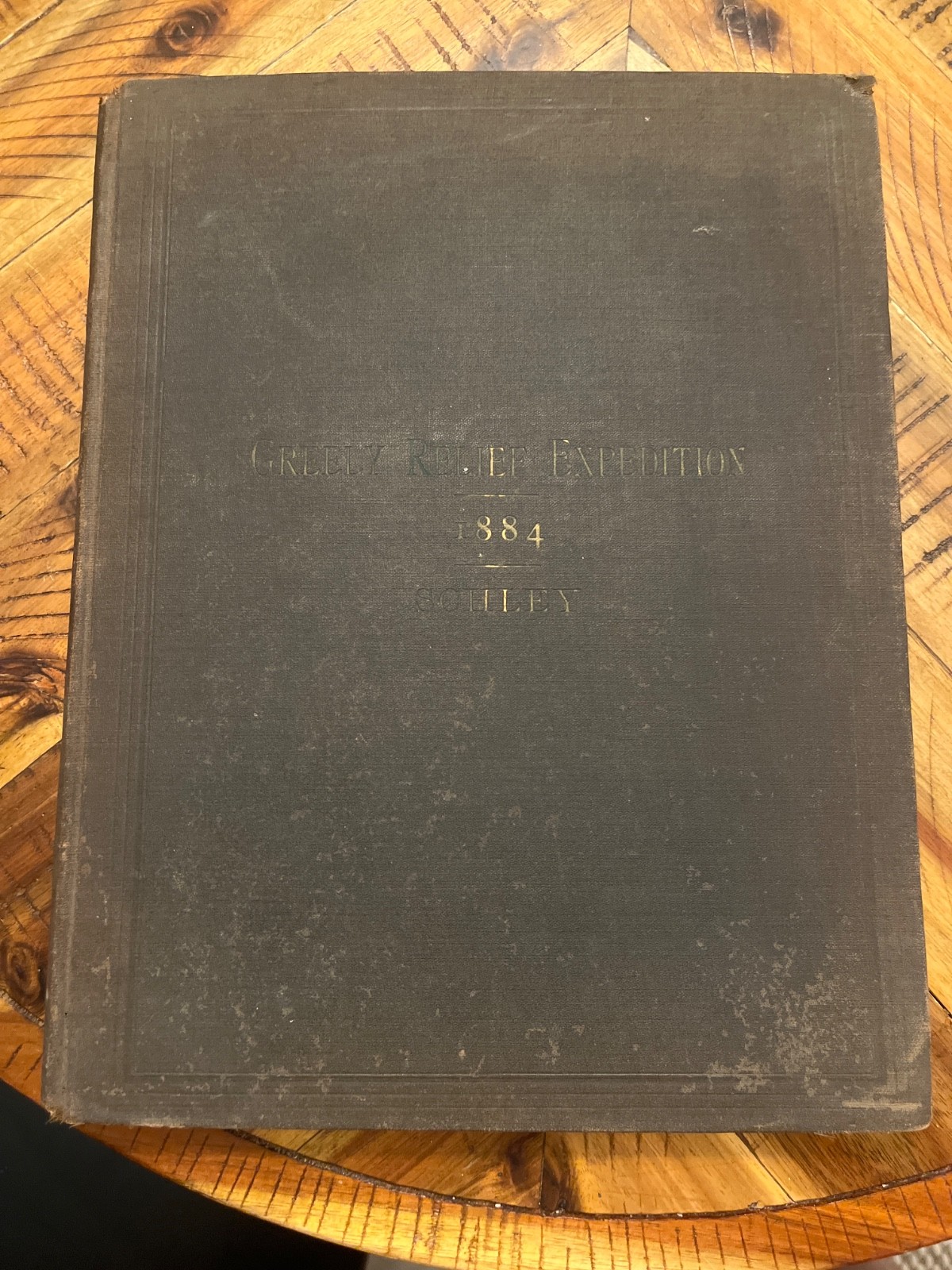 Schley. Greely Relief Expedition of 1884. Washington, 1887. Arctic expedition