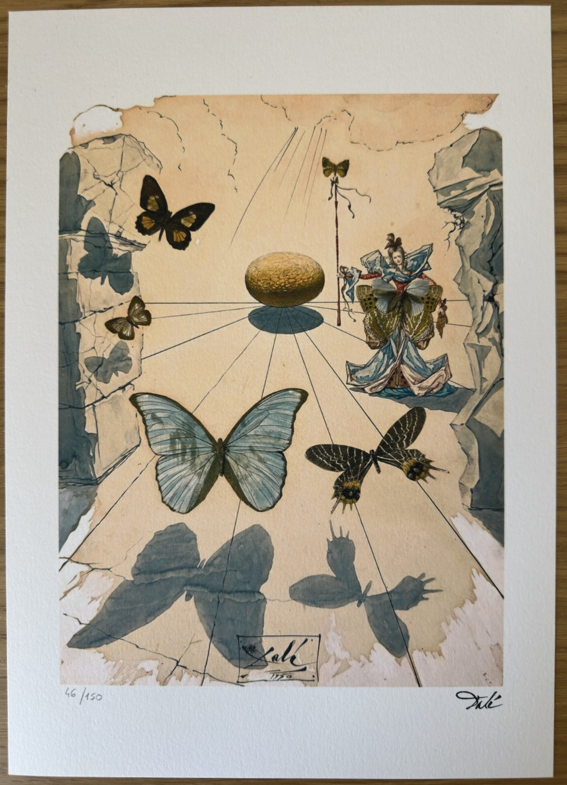 Salvador Dalí Signed & Numbered Edition Lithograph \
