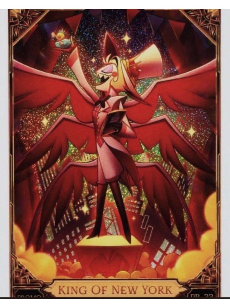 Hazbin Hotel Lucifer King of New York Promo Card New York Comic Con 2026 Presale