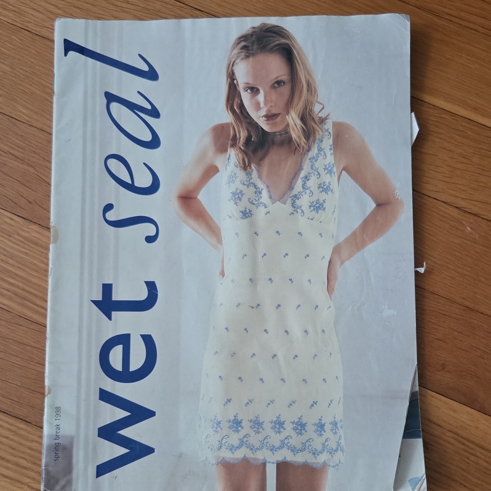 Wet Seal Spring Break 1998 Spring Fashion Catalog Booklet Illustrated