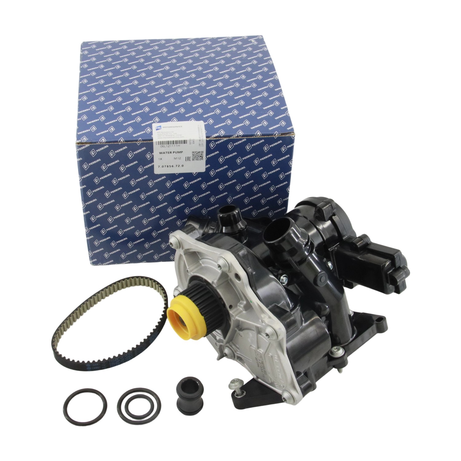 NEW Pierburg Gen3 Water Pump Housing Assy Kit For Audi Q5 Q3 VW Tiguan Jetta