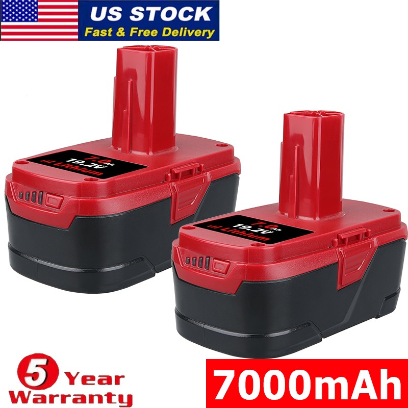 2X 7.0Ah 19.2V Li-Ion Battery For C3 11375 130279005 GJL1810 2X 7.0Ah 19.2V Li-Ion Battery For C3 11375 130279005 GJL1810