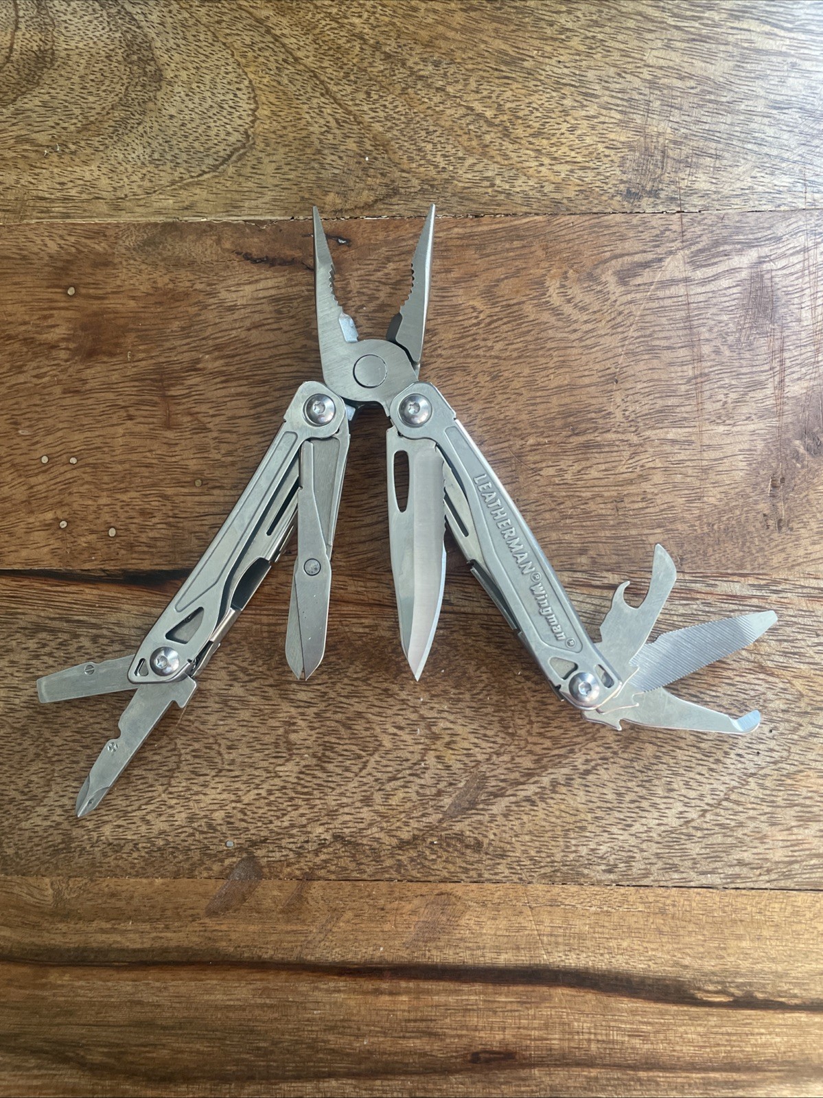 Leatherman Wingman Multi Tool Pliers Knife Scissors EDC USA 2025 Pocket Clip