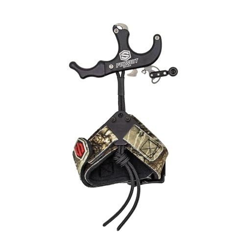 Target Archery Release, Aluminum, Black, Round, 4.8 Ounces