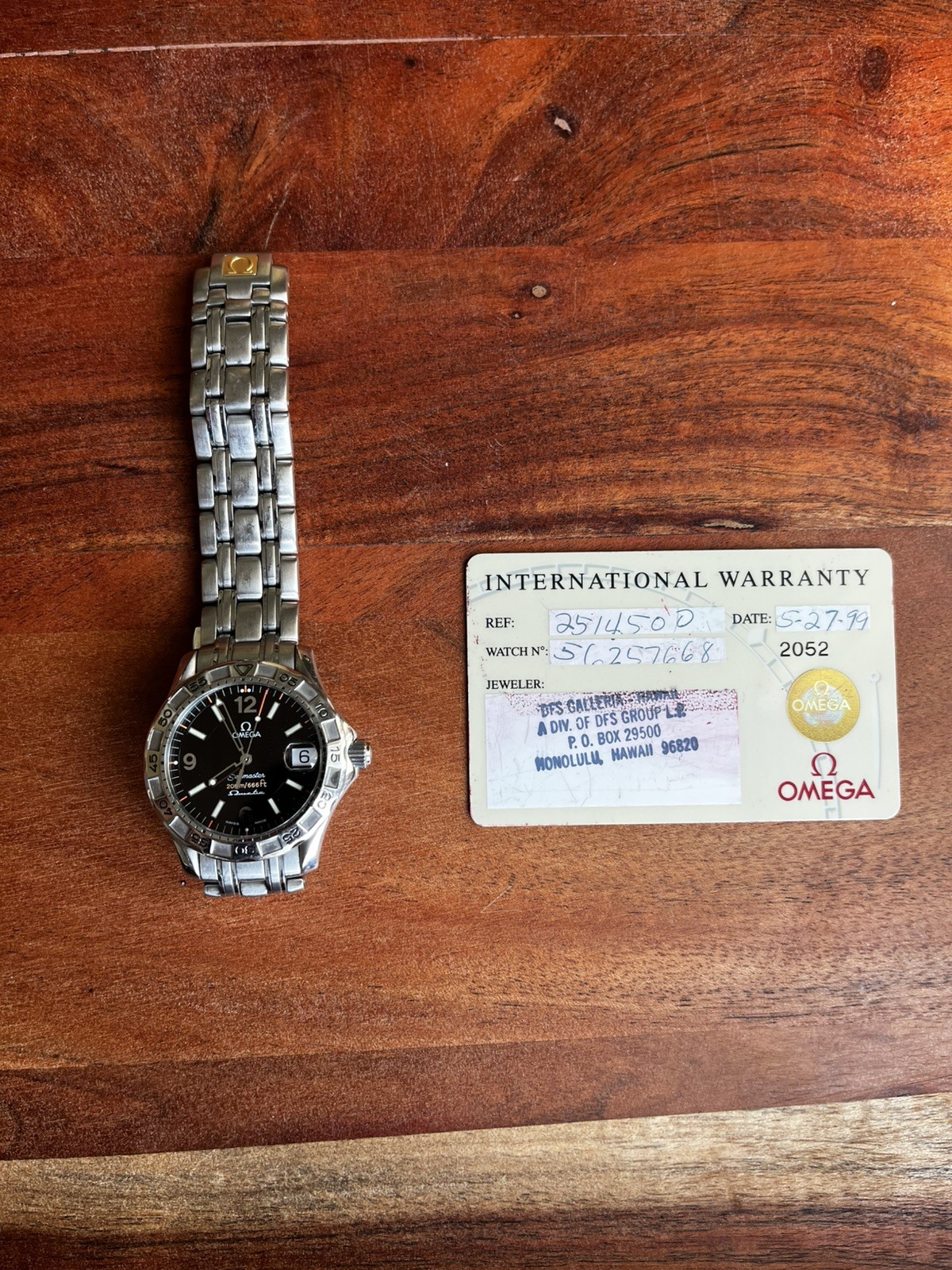 OMEGA Seamaster 200M Omegamatic Automatic Mens Watch 2514.50 BF517553