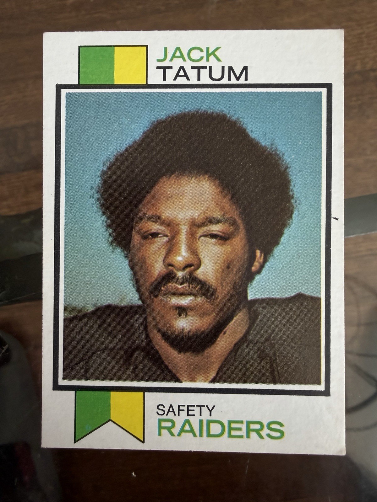 1973 Topps - Jack Tatum #288 (RC) 1973 Topps - Jack Tatum #288 (RC)