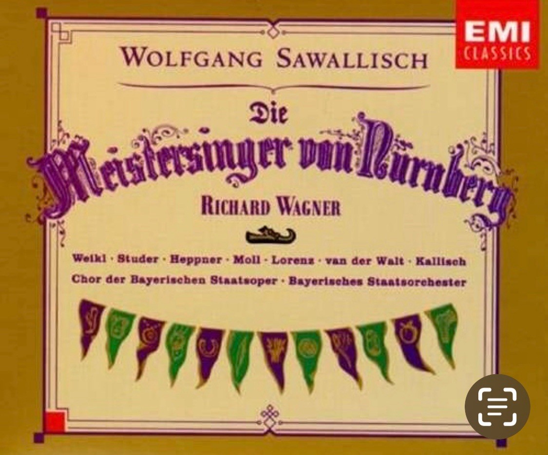 Die Meistersinger by Wolfgang Sawallisch (CD, 1994)