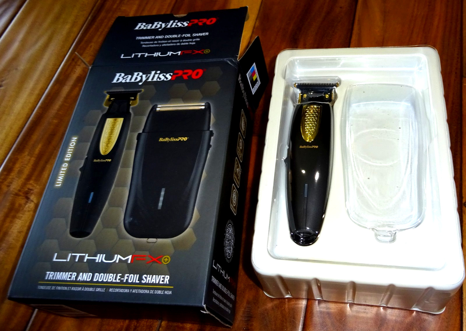 BaByliss PRO Lithium FX Cordless Hair Trimmer Black FX707Z Limited Ed. BRAND NEW