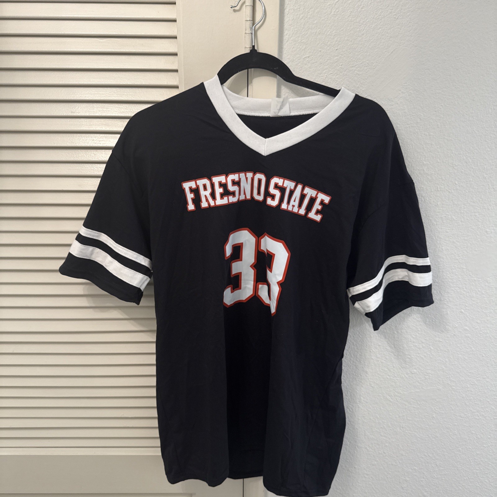 Vintage Josh Hokit Fresno State Bulldogs #33 Black Jersey Shirt Adult XL
