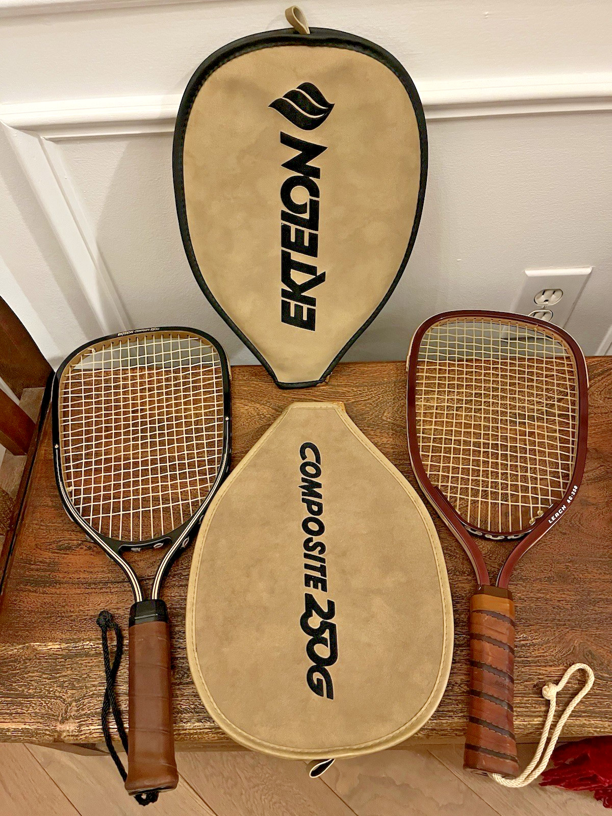 Ektelon Vintage Composite 250g Racquetball Racquet with Rare Case & **Bonus…** Ektelon Vintage Composite 250g Racquetball Racquet with Rare Case & **Bonus…**