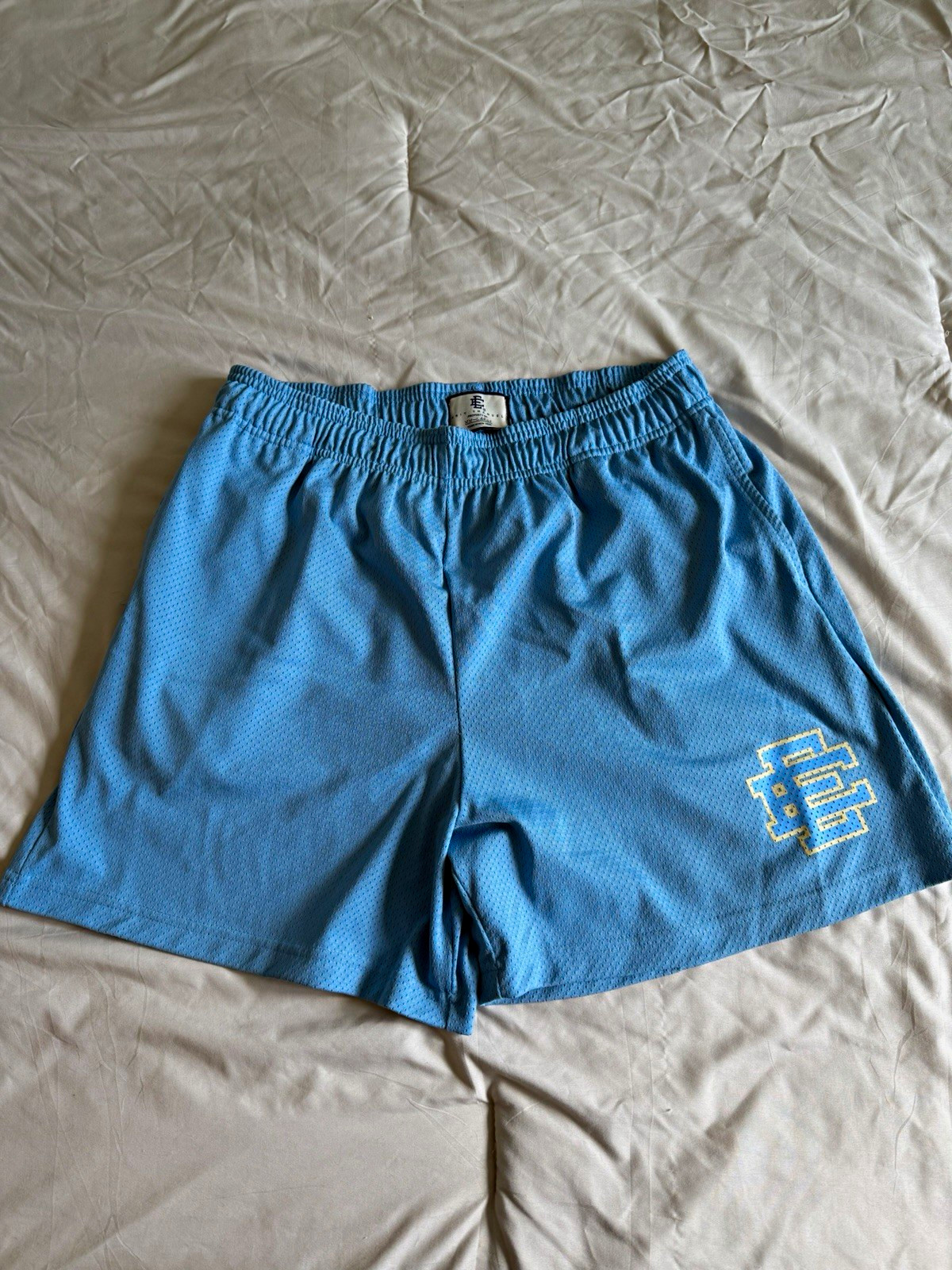 Eric Emanuel Basic Short - University Blue/Cream - XXL