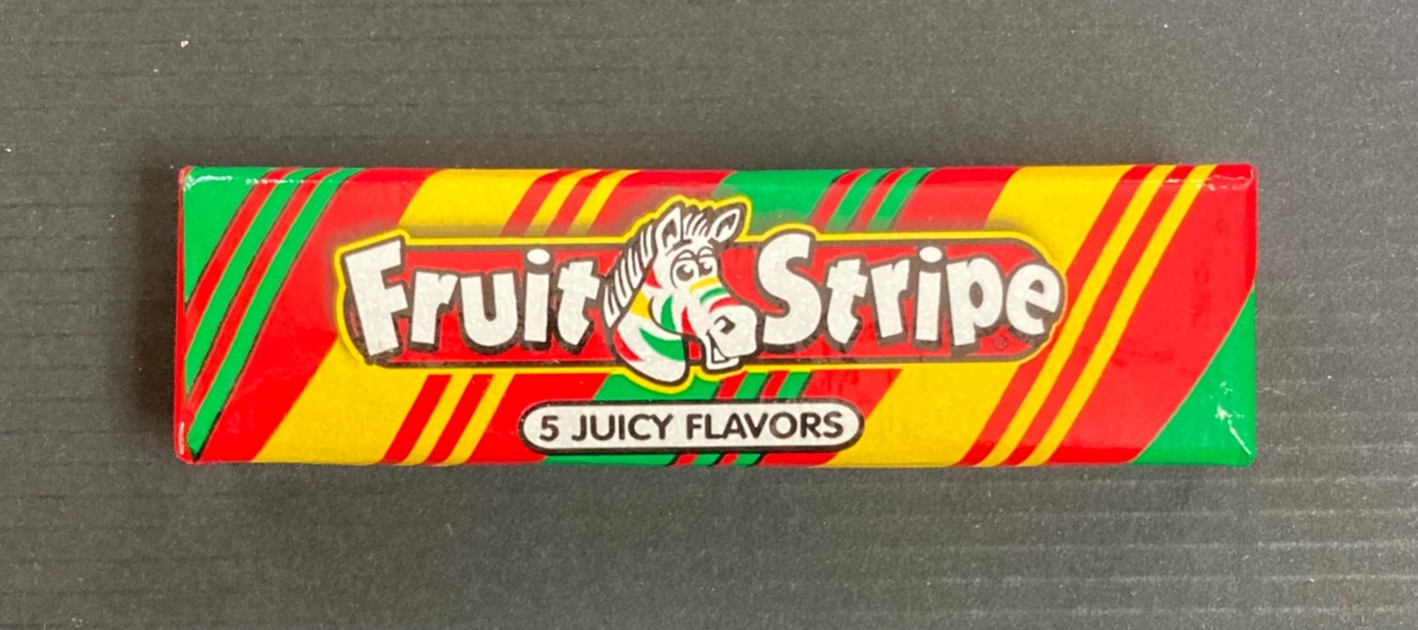 Fruit Stripe Five Piece Gum Pack Unopened Fruit Stripe Five Piece Gum Pack Unopened