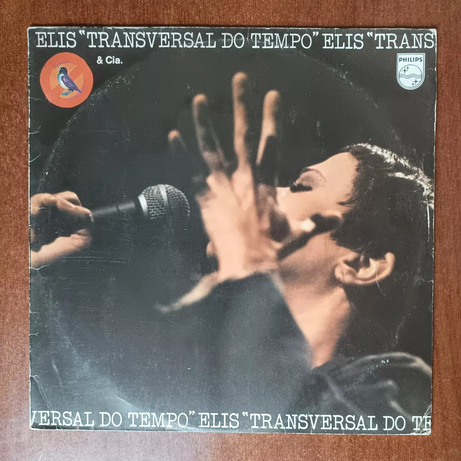 Elis Regina ‎Transversal Do Tempo [1978] Vinyl LP Bossa Nova MPB Philips Brazil