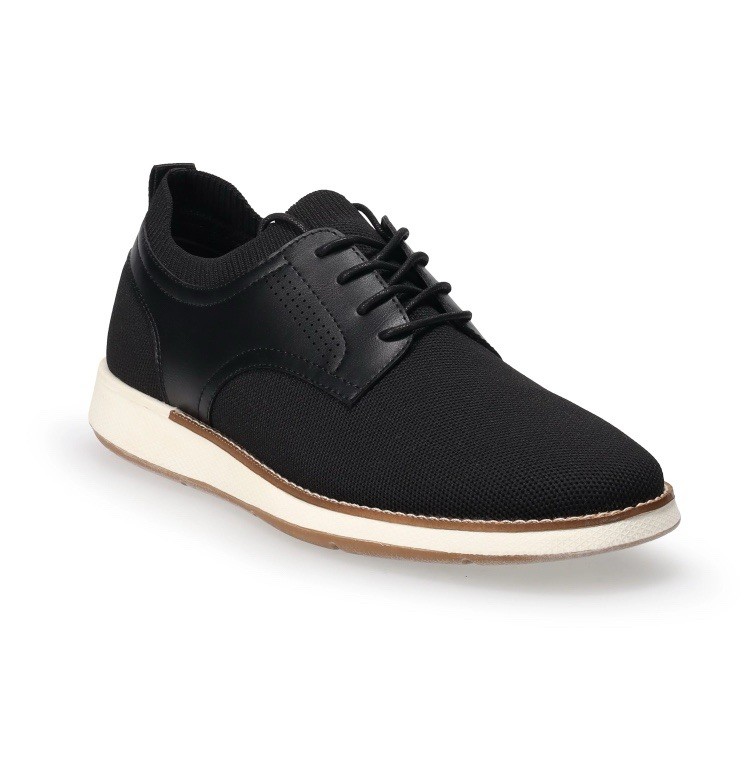 Sonoma Goods For Life Men\'s Jaiden2 Knit Shoes Black Size 8 New With Box