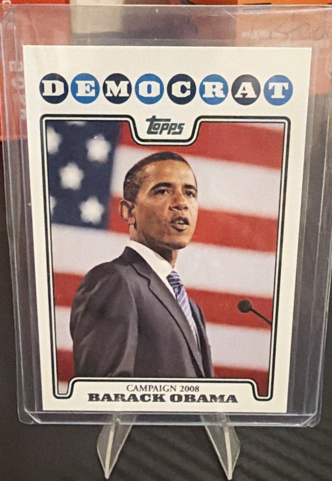 2008 Topps - Campaign 2008 Barack Obama #C08-BO