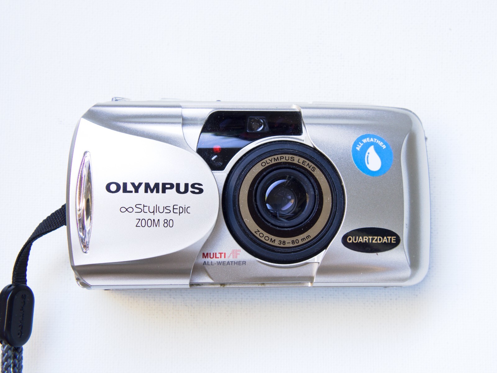 Olympus Stylus  Epic Zoom 80 MJU II 35mm Point Shoot Camera - TESTED