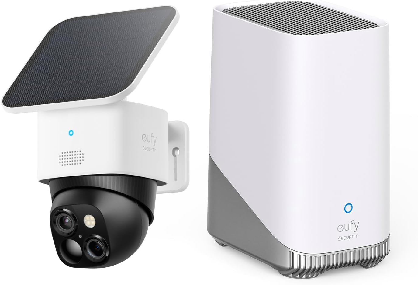 eufy SoloCam S340 with HomeBase 3 Solar Wireless Outdoor 360°Surveillance Wi-Fi eufy SoloCam S340 with HomeBase 3 Solar Wireless Outdoor 360°Surveillance Wi-Fi