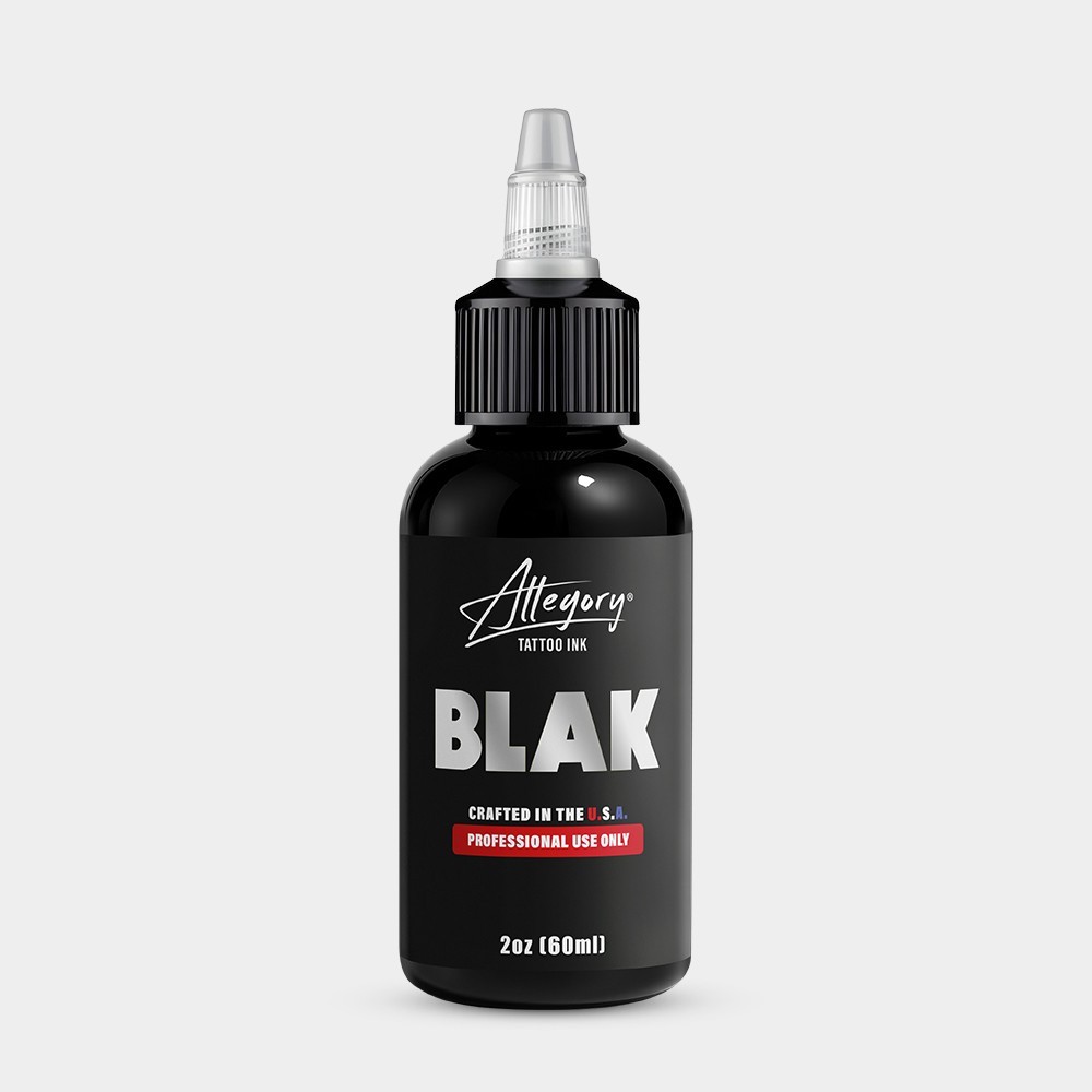Allegory Premium Lining & ShadingTattoo Ink Blak (2 oz)
