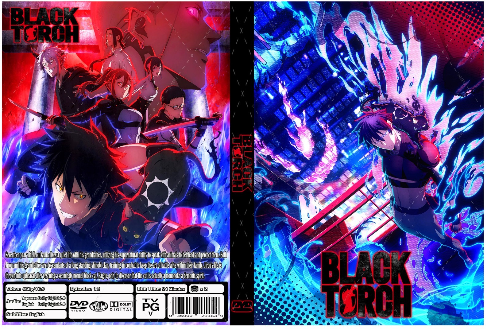 Black Torch Anime Series Episodes 1-12