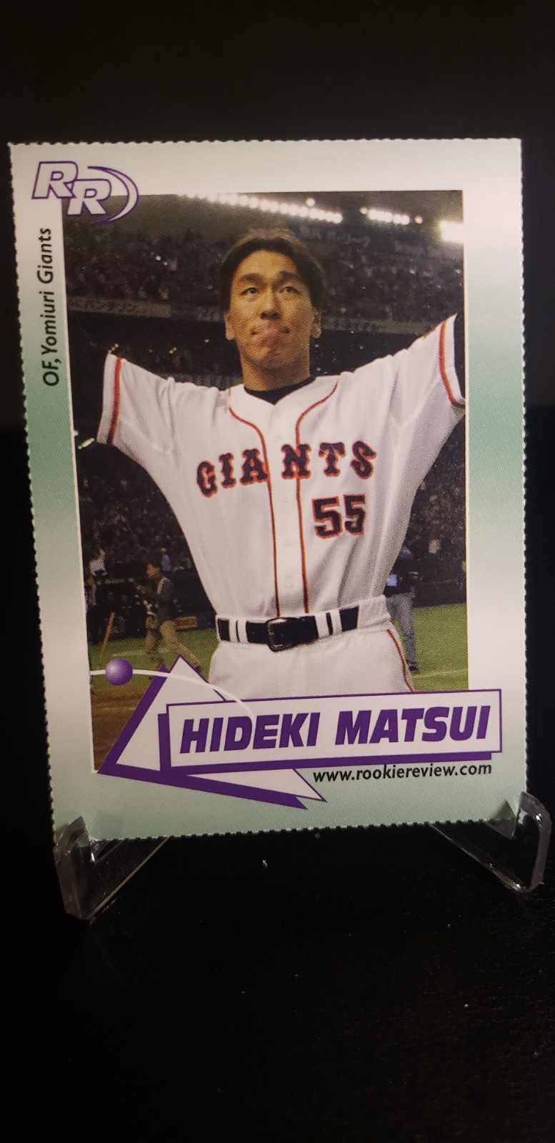 2002 BBM The Legend of Hideki Matsui - Memorial Scene Hideki Matsui #30 (RC) 2002 BBM The Legend of Hideki Matsui - Memorial Scene Hideki Matsui #30 (RC)