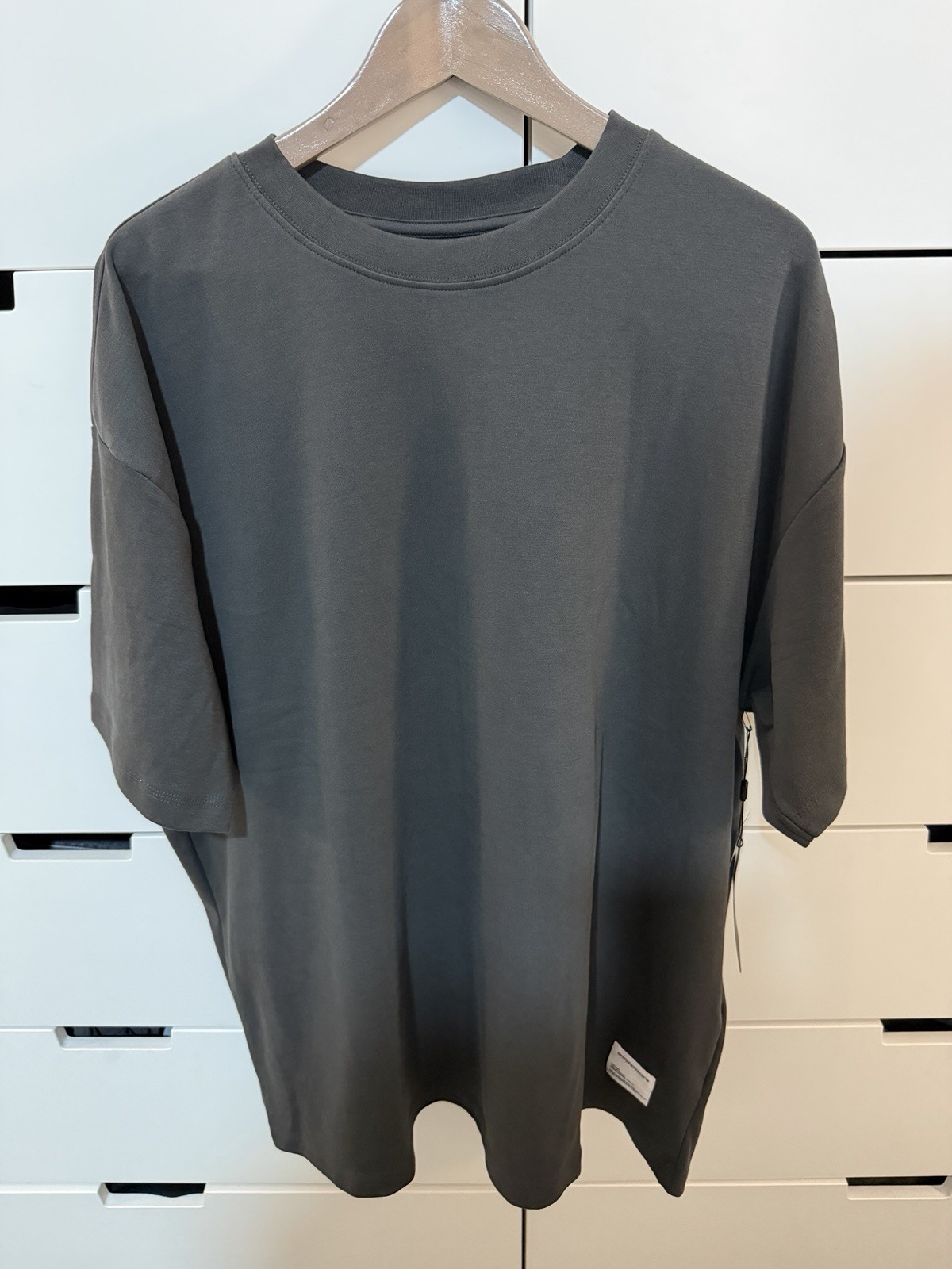 Reserved Supply (s/a Public Supply) Oversized Fit T-Shirt in Anthra Size XL NWT