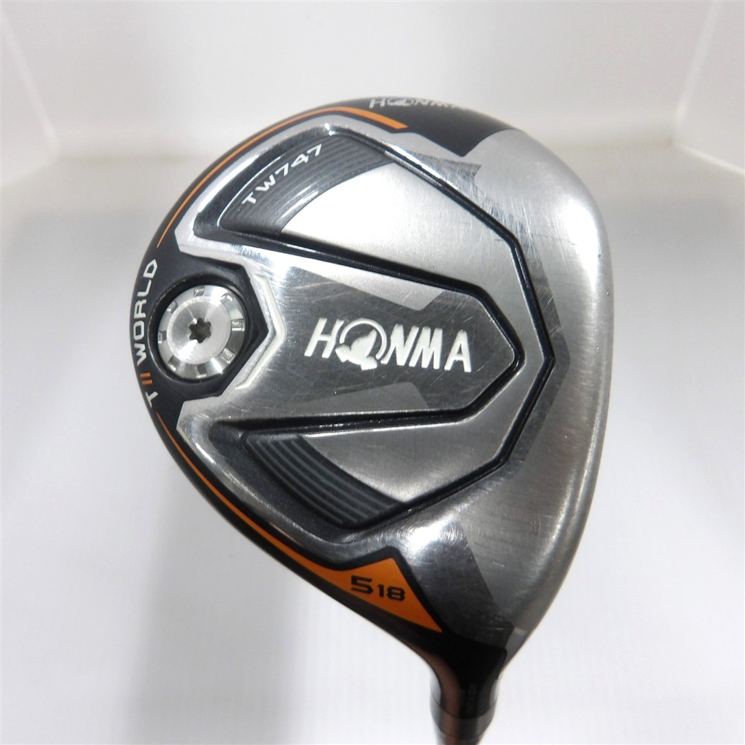 HONMA Fairway TOUR WORLD TW747 5W 18° Stiff VIZARD FP-6