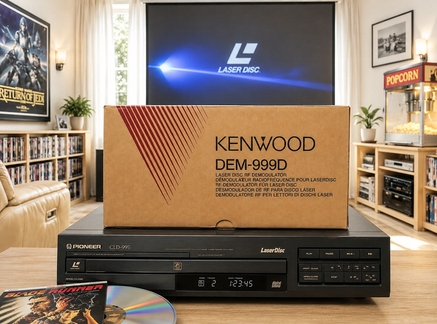 Kenwood DEM-999D 🌈RaRe🌈 AC3 Dolby Digital Demodulator