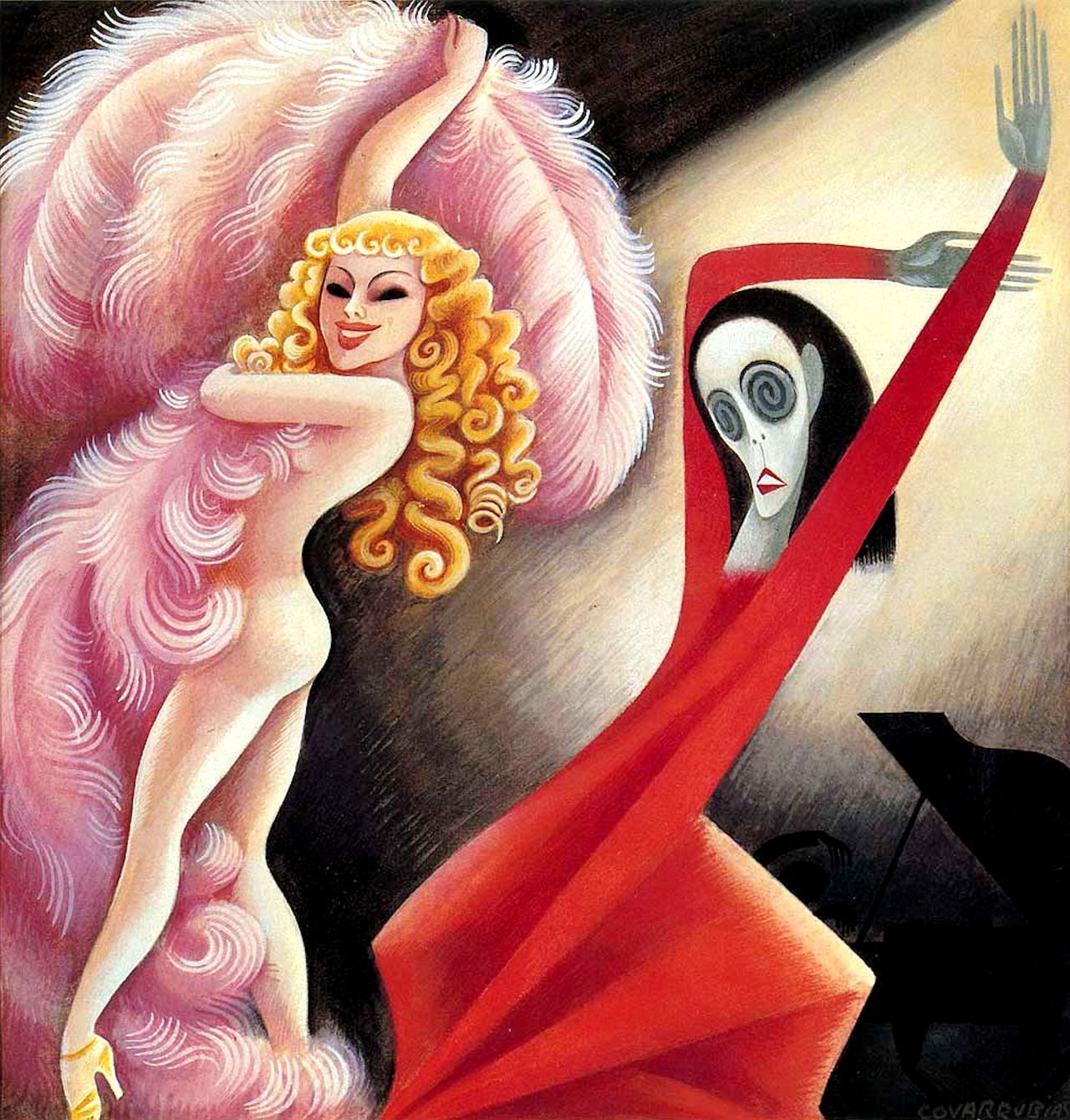 Dancer : Miguel Covarrubias : Archival Quality Art Print