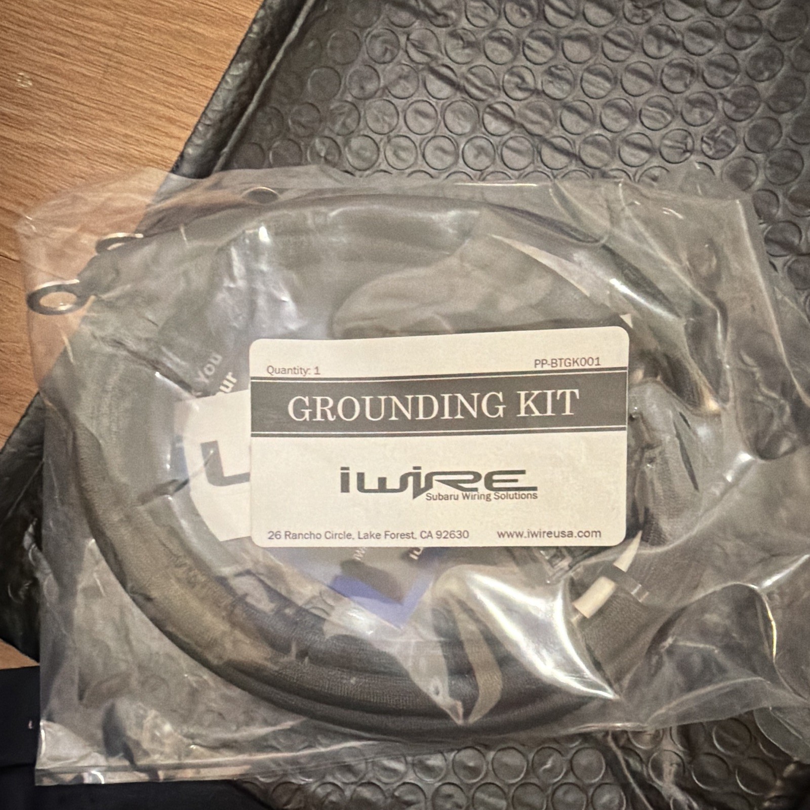 Iwire 02-07 Subaru Wrx Aftermarket Grounding Kit Iwire 02-07 Subaru Wrx Aftermarket Grounding Kit