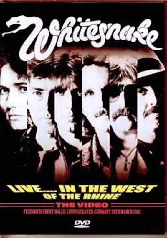 WHITESNAKE / LIVE IN THE WEST OF THE RHINE 1983. 1xDVD.