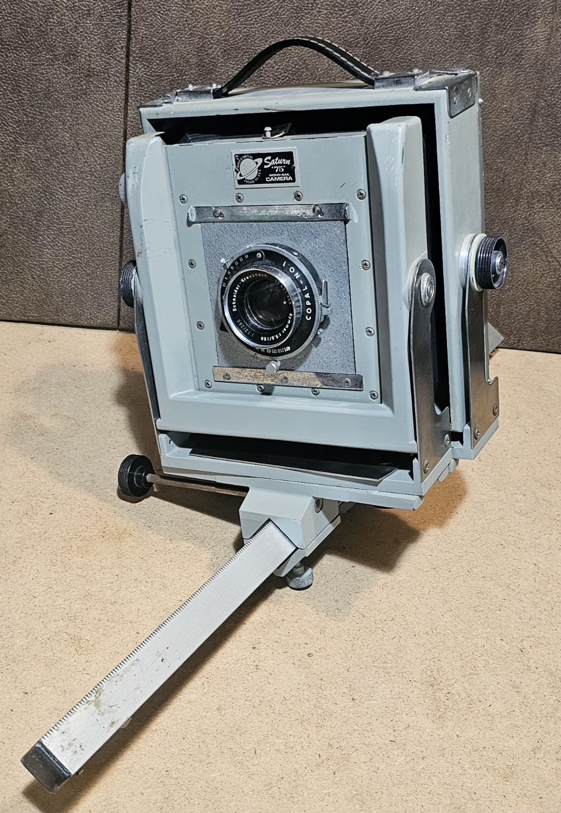 Vintage Burke & James Saturn 75 Monorail Film Camera w/4x5 Film Format 