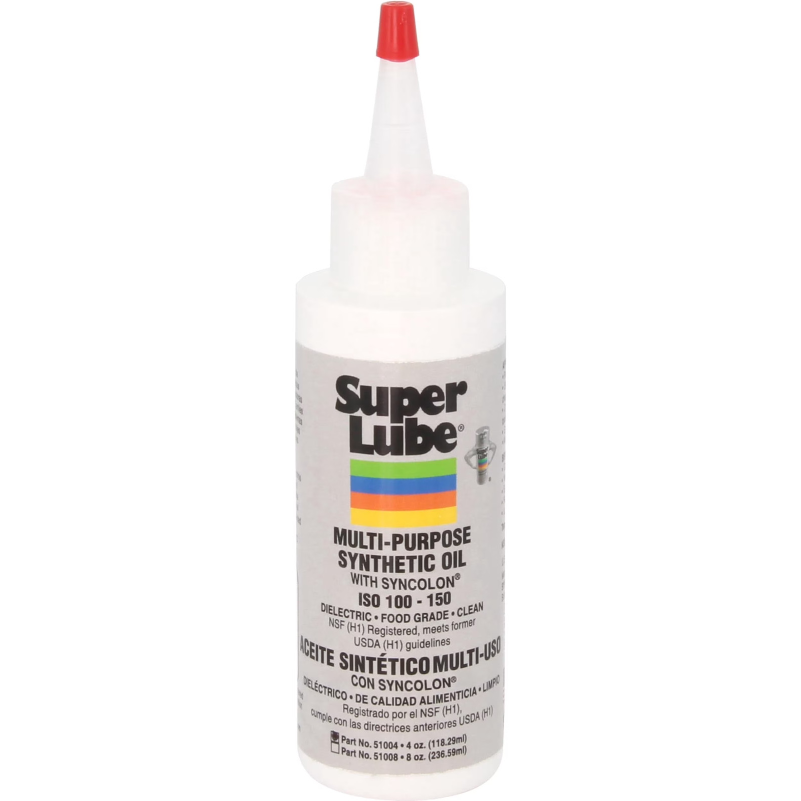 Super Lube 51004 Synthetic Oil High Viscosity 4 oz Bottle