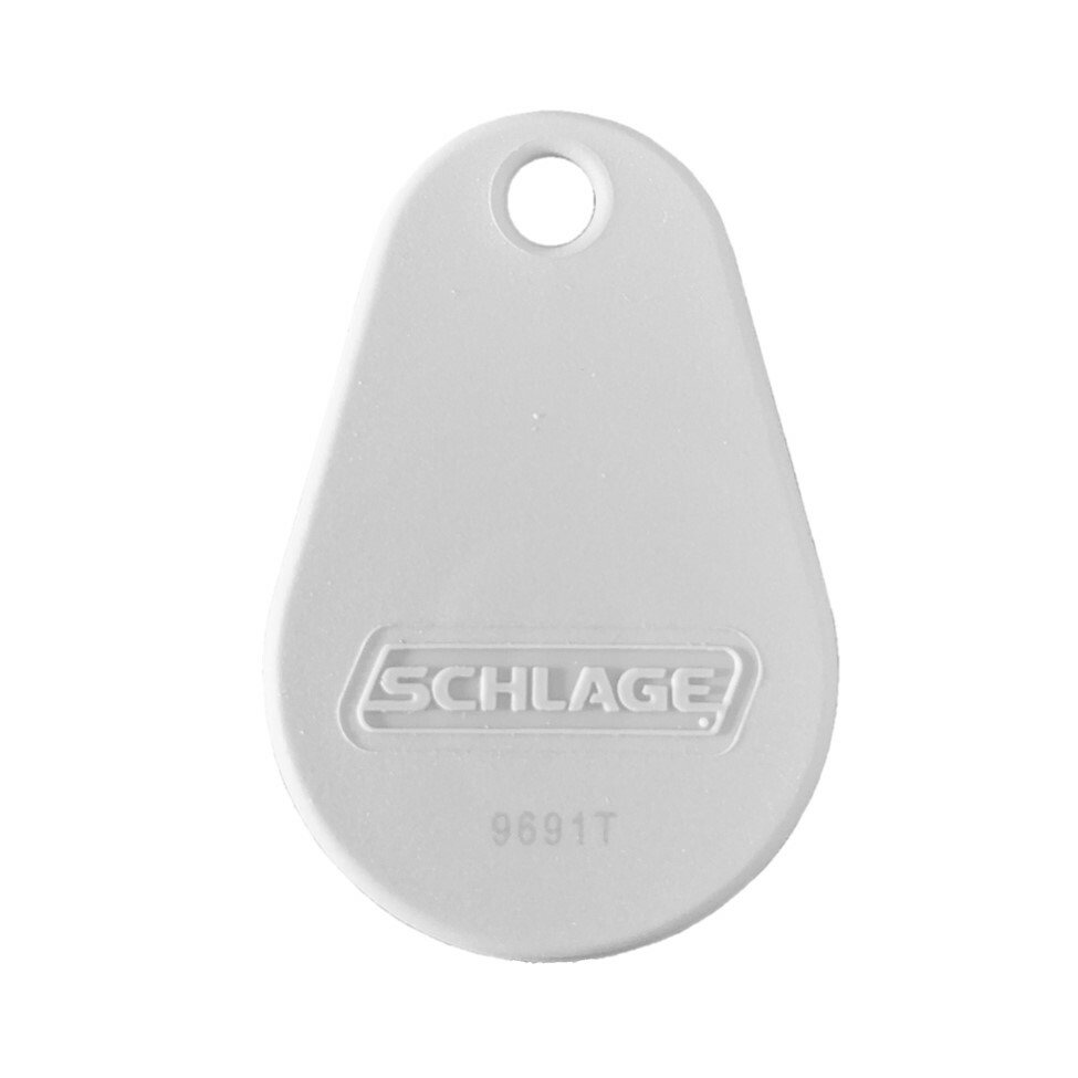 Schlage 9691T Dual Tech Thin Fob Credential 10 Pack