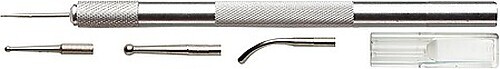 Excel Aluminum Embossing Tool Set (Stylus + 4 Tips) - Hobby and Plastic Model