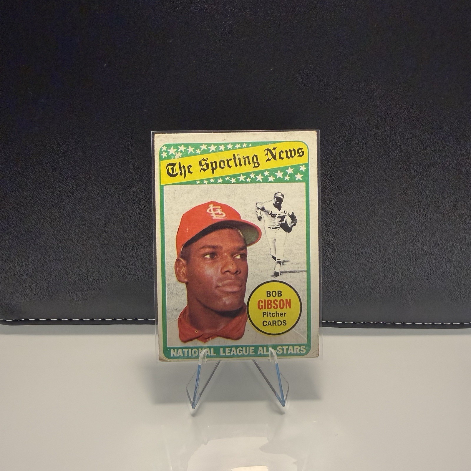 1969 Topps - The Sporting News All Star Selection Bob Gibson #432 1969 Topps - The Sporting News All Star Selection Bob Gibson #432