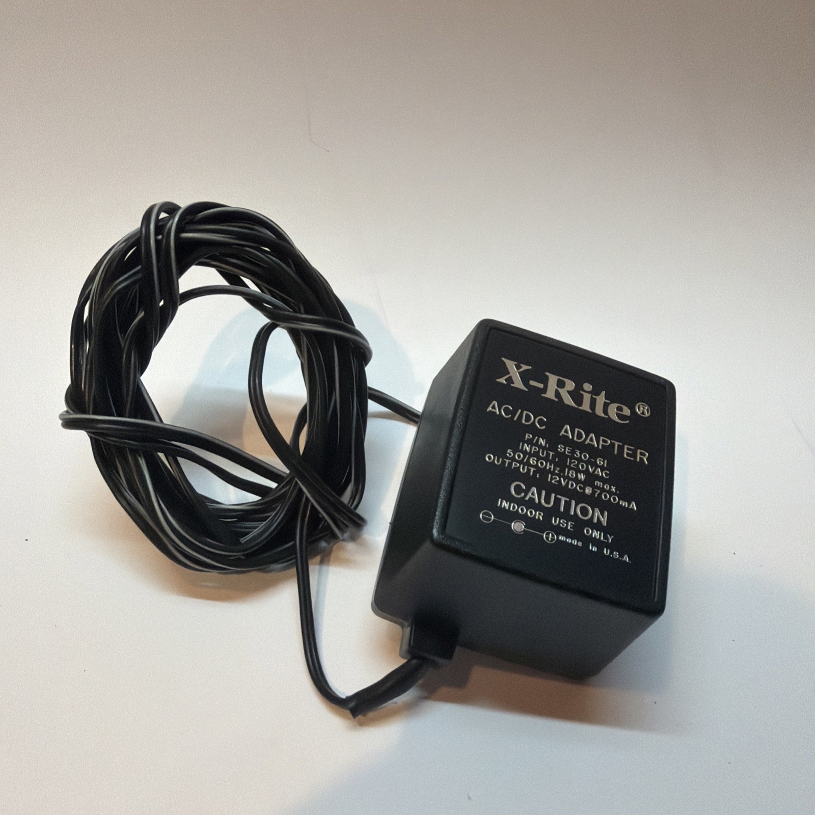 X-Rite SE 30-61 AC Charger 400 404 408 414 418 880 890 891 DTP32 DTP36 & MA Ser.