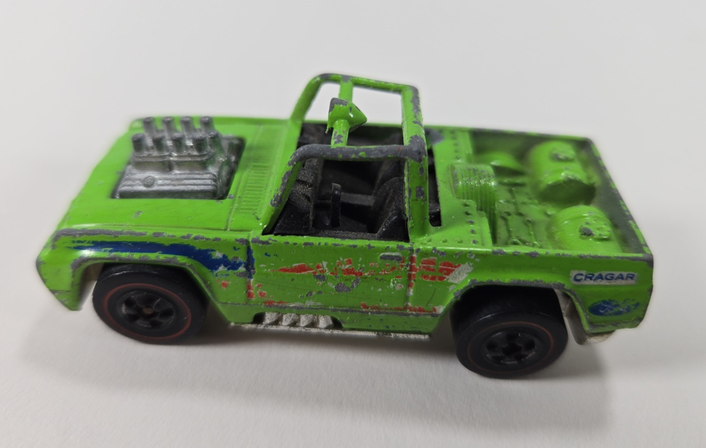 Mattel HOT WHEELS Redline BAJA BRUISER GREEN Rare