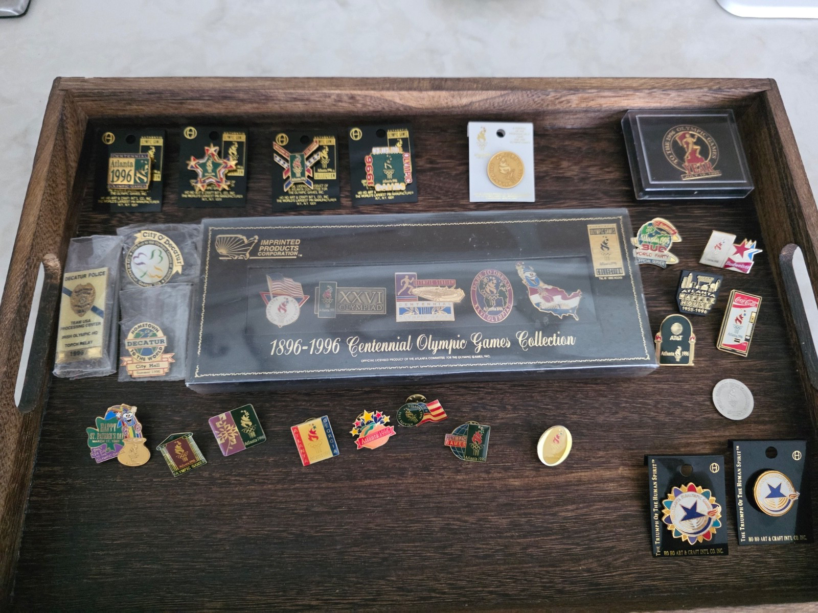 Vintage 1996 Atlanta Centennial Olympic & Paralympic Memorabilia Lot - 29 Pieces Vintage 1996 Atlanta Centennial Olympic & Paralympic Memorabilia Lot - 29 Pieces