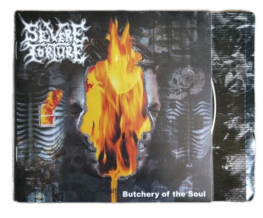 Severe Torture/Blood Red Throne A Taste For Butchery CD Rare Promo Sleeve Severe Torture/Blood Red Throne A Taste For Butchery CD Rare Promo Sleeve