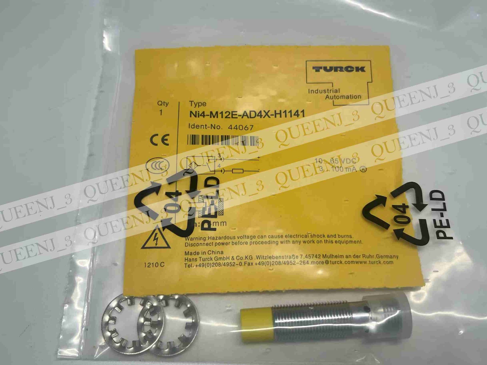 Qty:1pc Inductive sensor NI4-M12E-AD4X-H1141