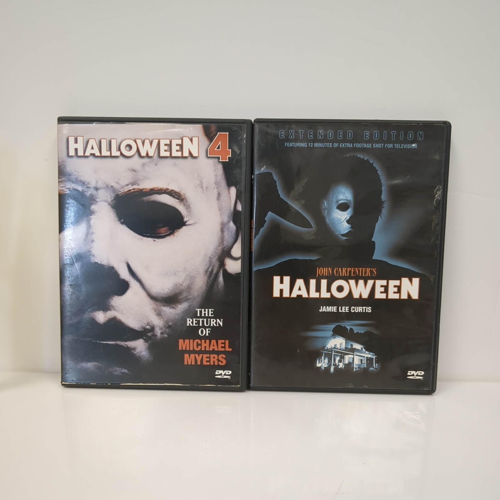 Halloween (Anchor Bay Lenticular Art RARE) + Halloween II DVD 📀 good