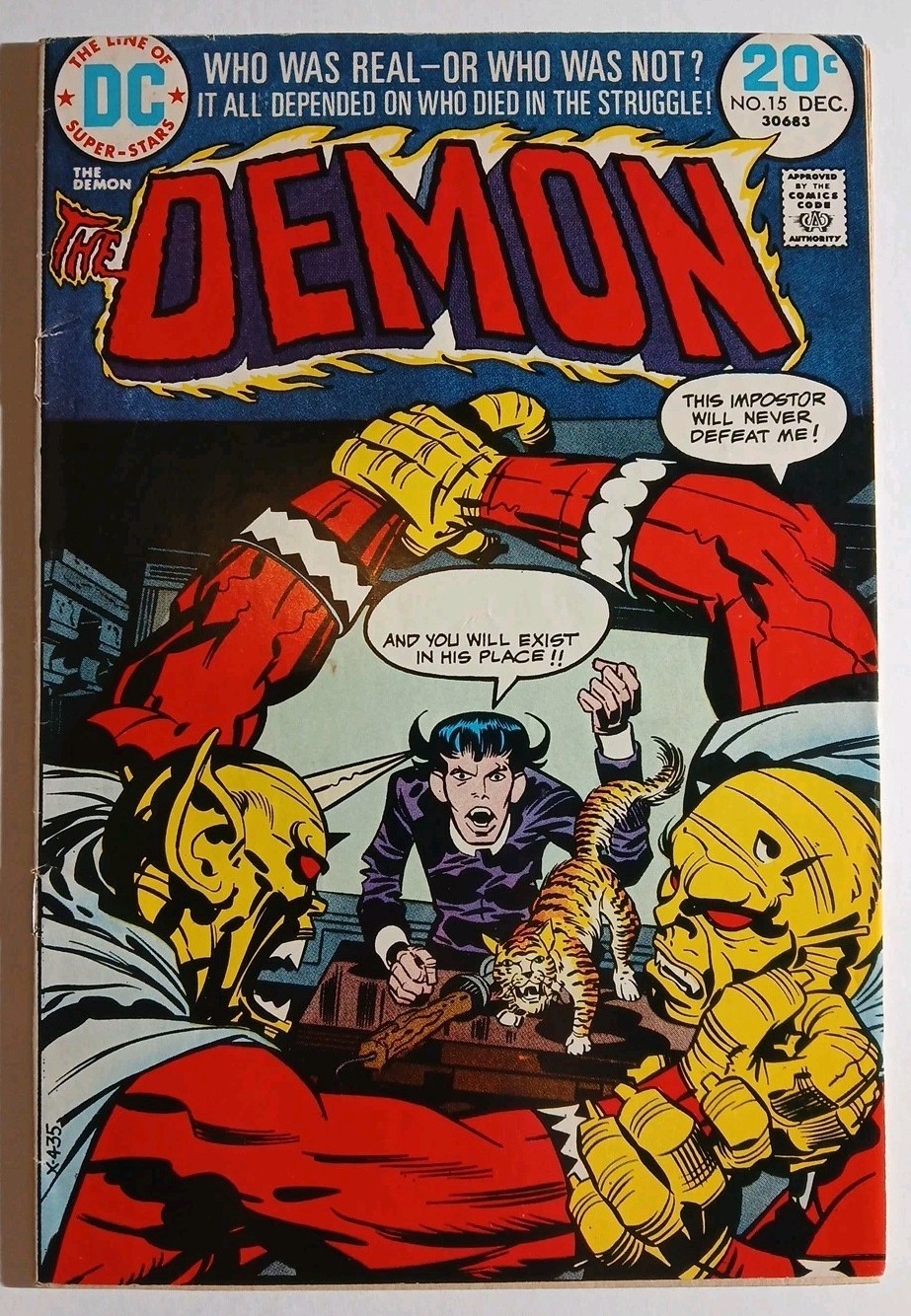 The Demon #15 Bronze Age DC Comic Book The Demon #15 Bronze Age DC Comic Book
