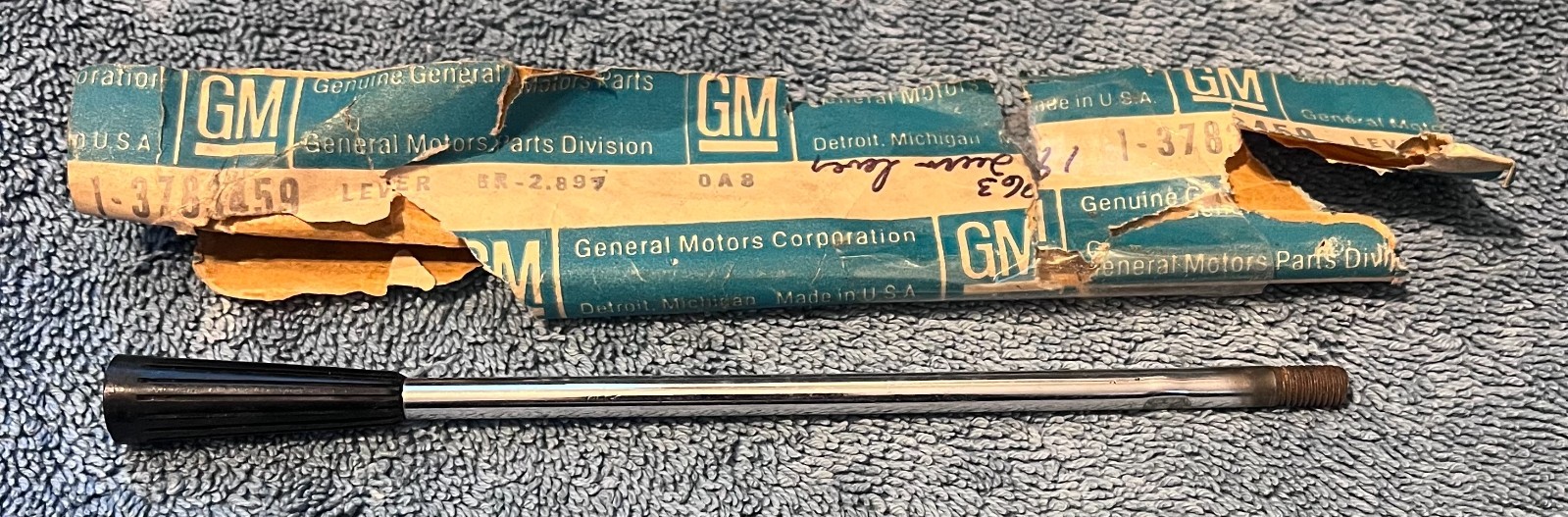 Corvette turn signal lever - 1963 only - NOS -GM #3783459