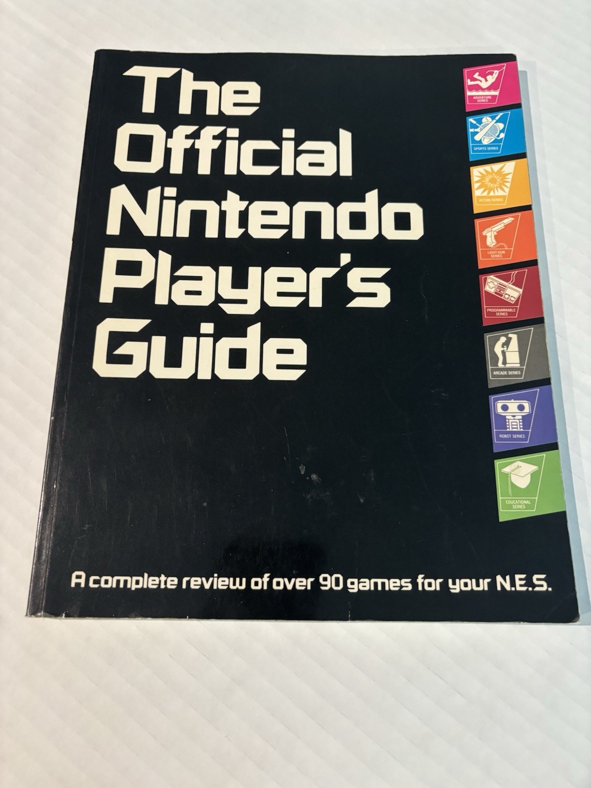 1987 Official Nintendo Power Player\'s Strategy Guide Book Very Nice Vintage