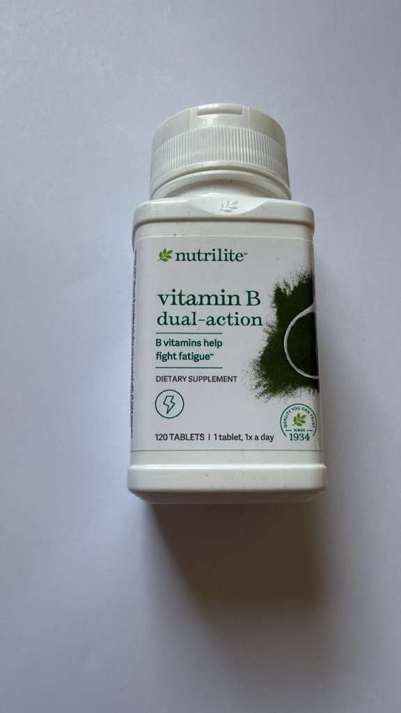 Nutrilite Vitamin B Dual-Action General Wellness Tablets 120 Count Nutrilite Vitamin B Dual-Action General Wellness Tablets 120 Count