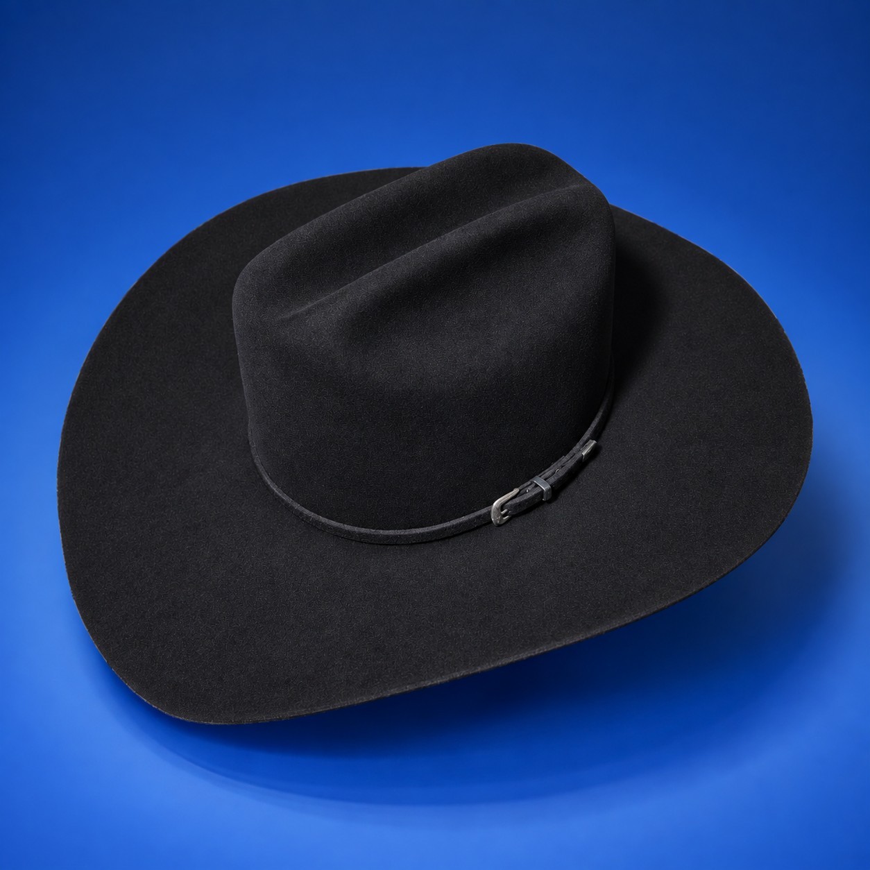 Rodeo King Black 5x Beaver Felt Western Cowboy Hat Size 7 Rodeo King Black 5x Beaver Felt Western Cowboy Hat Size 7