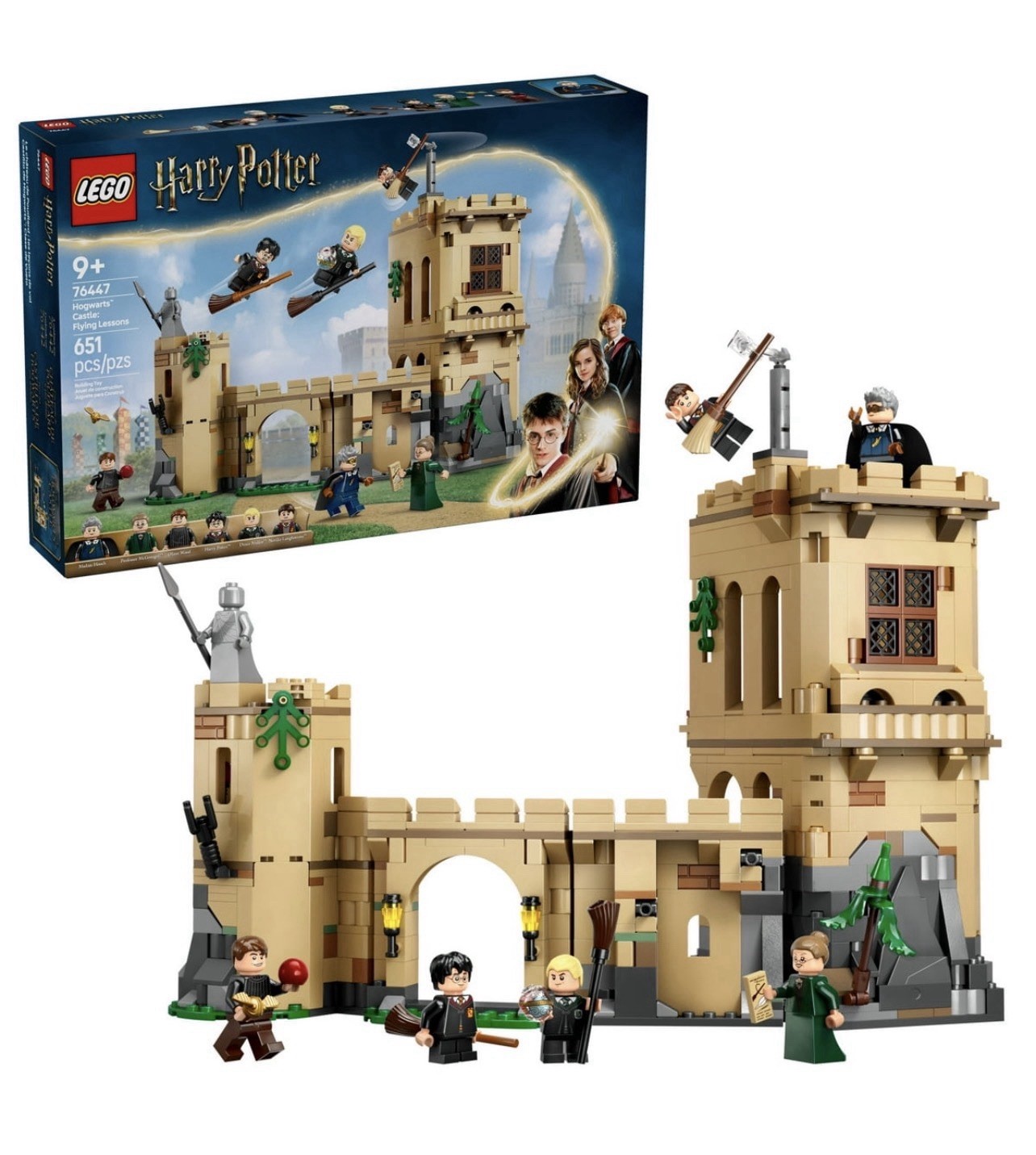 LEGO 76447 Harry Potter Hogwarts Castle: Flying Lessons Building Toy LEGO 76447 Harry Potter Hogwarts Castle: Flying Lessons Building Toy
