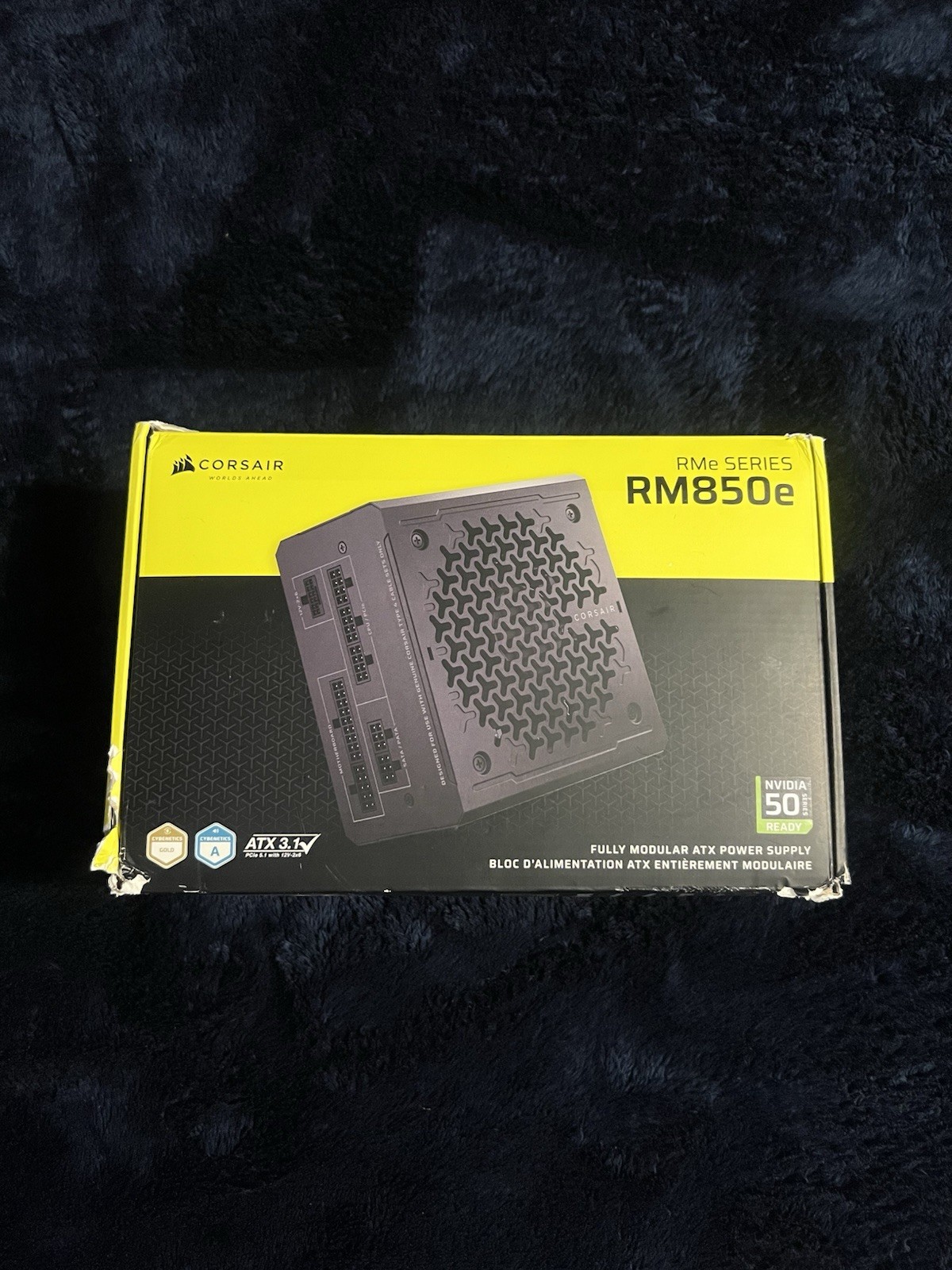 Corsair RM850e Fully Modular Low-Noise Power Supply, Cable included Corsair RM850e Fully Modular Low-Noise Power Supply, Cable included
