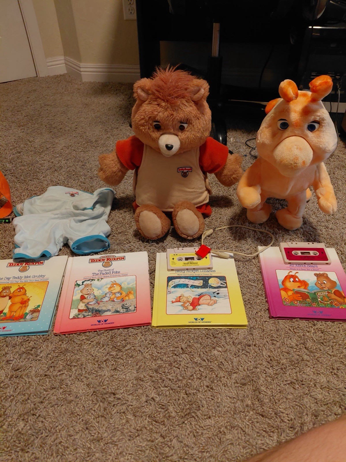 Worlds Of Wonder Teddy Ruxpin And Grubby G2U Worlds Of Wonder Teddy Ruxpin And Grubby G2U