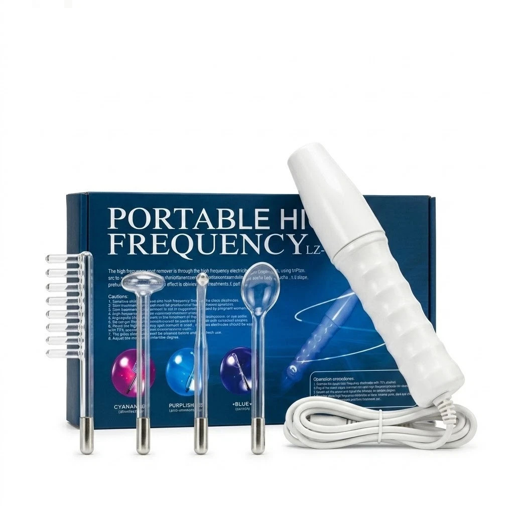4in1 High Frequency Facial Machine for Hair Face Anti Aging Therapy Acne Tool 4in1 High Frequency Facial Machine for Hair Face Anti Aging Therapy Acne Tool